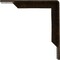 Ekena Millwork Stockport Steel Bracket, Antiqued Brass 2"W x 10"D x 10"H BKTM02X10X10STABS - alternate 5